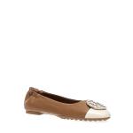 Claire Cap Toe Ballet Almond