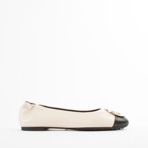 Claire Cap Toe Ballet New Cream