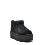 Stivaletto Ugg Platform In Camoscio Nero