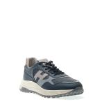 Sneakers Hyperlight Pelle Blu E Camoscio