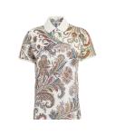 Paisley polo shirt 