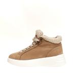 Sneakers Rebel In Nabuk Ecopelo Beige