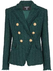 Balmain Jackets Green