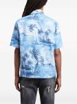 Palm Angels Shirts Blue