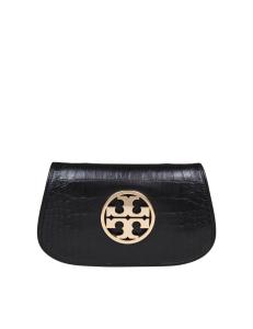 Tory burch reva clutch in coconut print leather