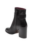 Tory burch black leather ankle boots