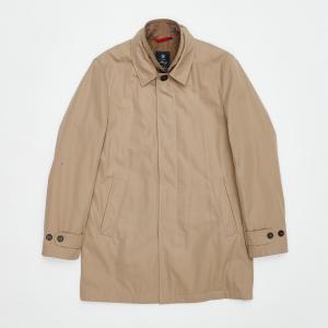 Cappotto In Tessuto Tecnico Beige