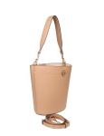 Tory burch mcgraw bucket in tiramisu-colored leather