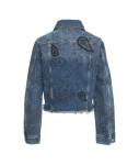 Denim jacket with embroidery 