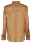 Max Mara Shirts Leather Brown