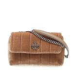 Small Shoulder Bag Velluto Taupe