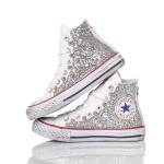 Converse Chuck Taylor Hi Silver, White