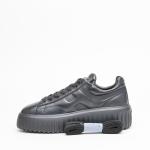 Sneakers Hogan H-stripes In Pelle Nero