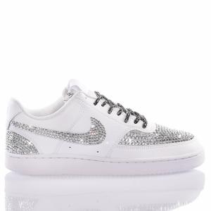 Nike Court Vision Silver, White