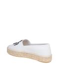 Tory burch ines platform leather espadrille