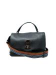 ZANELLATO 068010-0050000-Z0001 BLACK POSTINA DAILY GIORNO S LEATHER HANDBAG