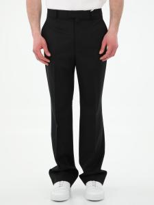 Black tailored trousers