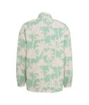 Jacket with tropical print