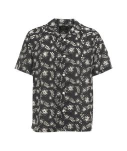 Shirt with floral embroidery  