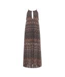 Maxi dress in lurex