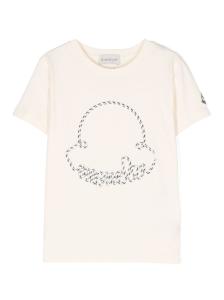 Moncler Kids T-shirts And Polos Beige