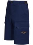 Fendi Kids Shorts Blue