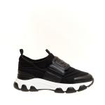 Sneakers Hyperactive Slipon In Pelle E Neoprene