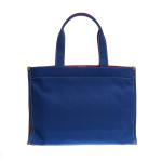 Tote In Tessuto Rossa E Azzurro