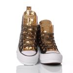 Converse Platform Black, Gold