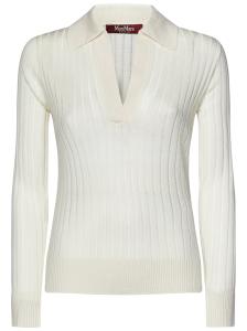 Max Mara Sweaters White