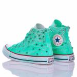 Converse Chuck Taylor Hi Light blue, Green