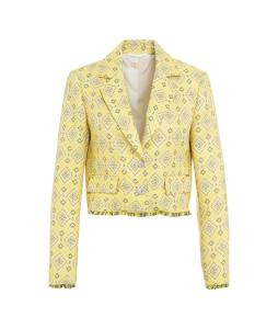 Jacquard blazer 