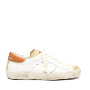 Sneakers Philippe Model Prlu In Pelle Bianco