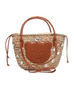 Raffia bucket bag "Samana"