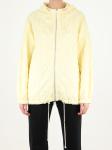 Yellow quilted jacket 