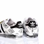 Adidas Superstar White, Black