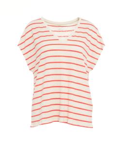 T-shirt with striped pattern