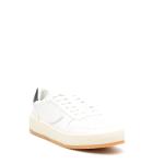 Sneakers Philippe Model Nice In Pelle Bianco