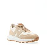 Running H641 Tessuto Beige E Pelle