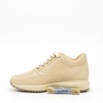 Sneakers Hogan Interactive In Pelle Beige