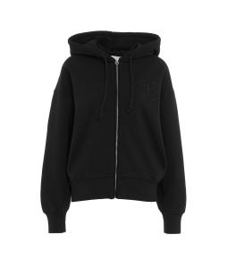 Hoodie with embroidered logo 