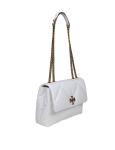 Tory burch kira diamond quilted white color