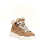 Sneakers Rebel In Nabuk Ecopelo Beige