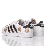 Adidas Superstar White, Gold