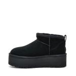 Stivaletto Ugg Platform In Camoscio Nero