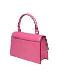 Tory burch mini top handle bag in pink leather