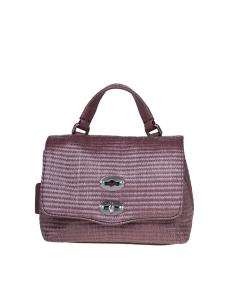 Zanellato postina net baby in violet raffia