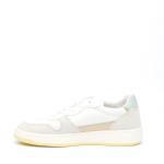 Sneakers D.a.t.e. Court 2.0 In Pelle Bianco E Camoscio Beige