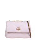 Tory burch kira small diamond quilted pink color