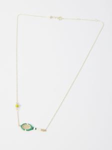 Tennis Pelota necklace 